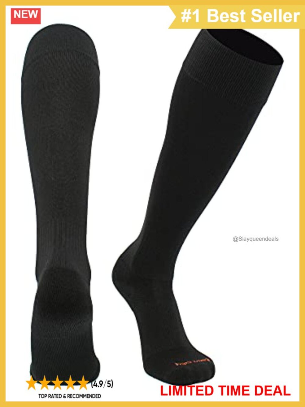 Over the Calf Baseball Softball Socks Moisture Wicking